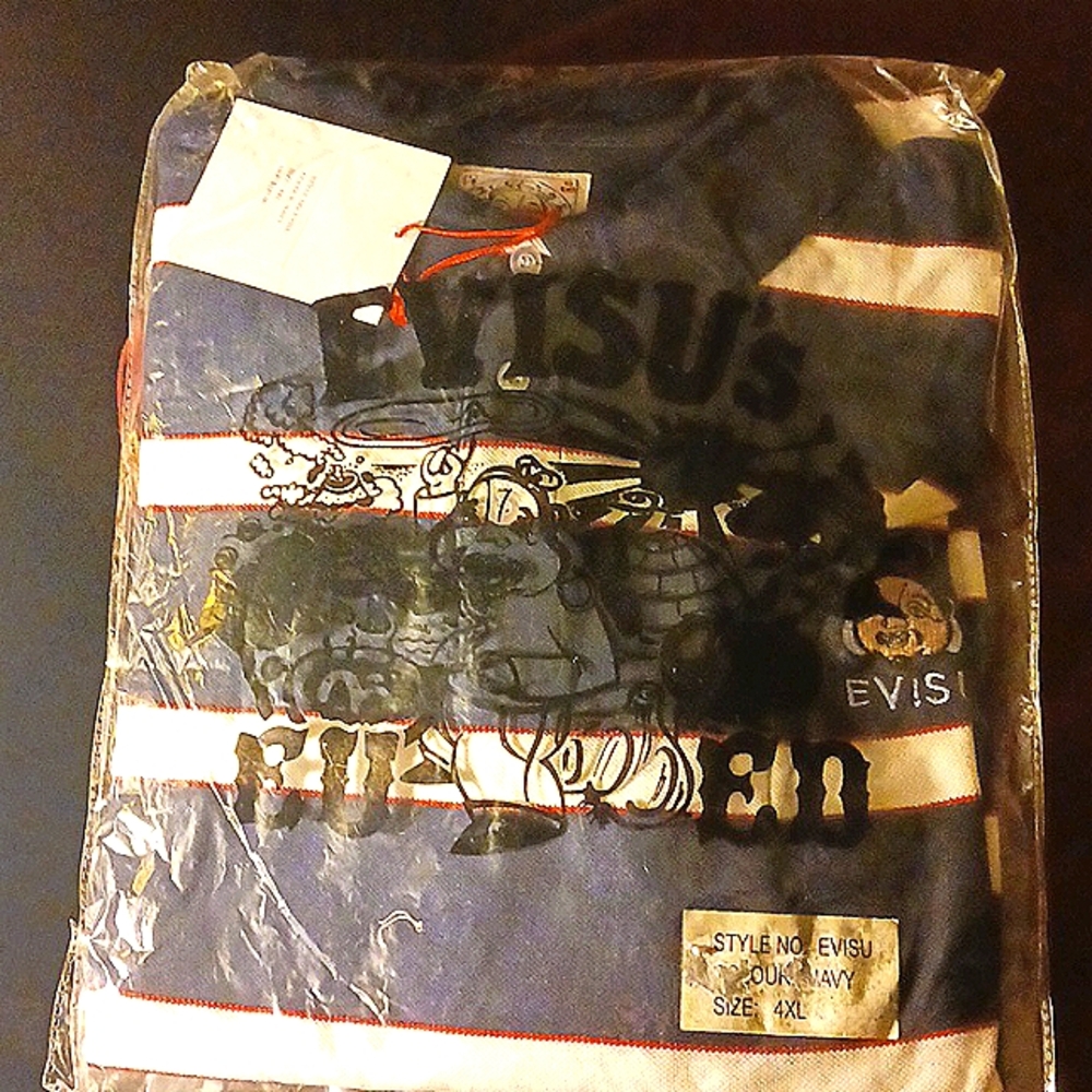 EVISU MENS POLO STYLE SHIRT